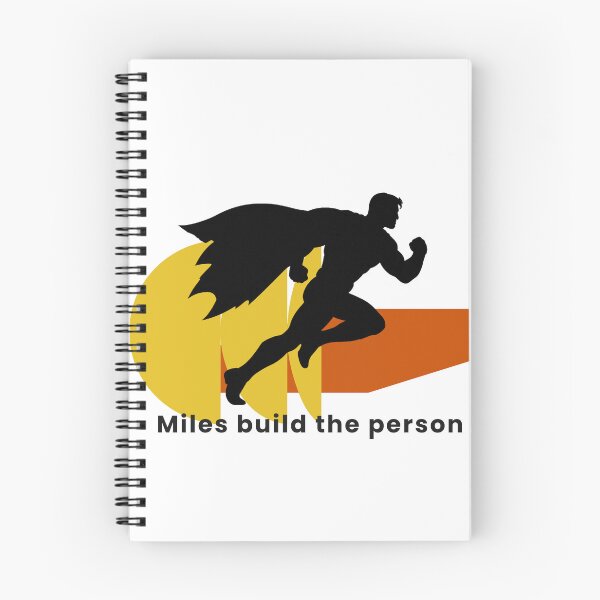 Item preview, Miles Build the Person (Running) designed and sold by RunningWhiskers.