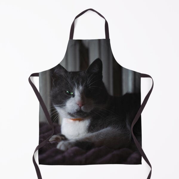Item preview, Green Eyed Tuxedo Cat Portrait designed and sold by EllenNortt.