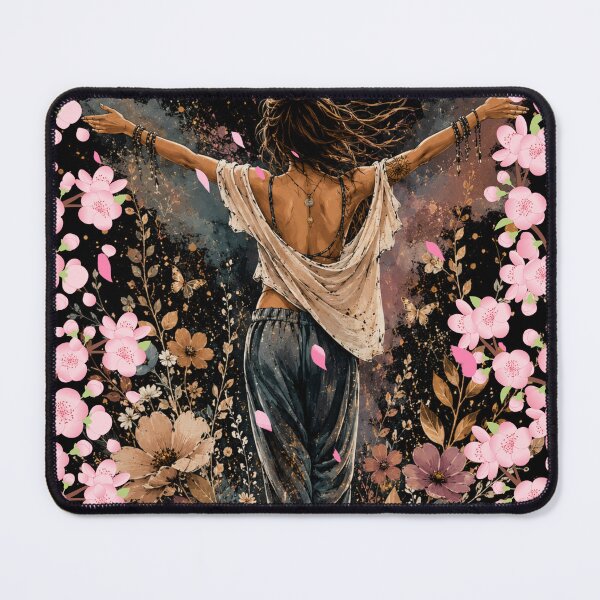 Item preview, Celestial Boho Soul Cherry Blossom Floral Graphic Tee designed and sold by Cvartstore.