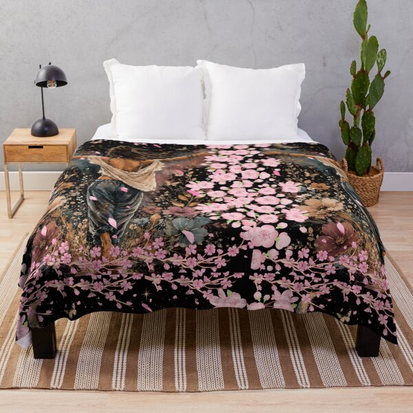 Item preview, Celestial Boho Soul Cherry Blossom Floral Graphic Tee designed and sold by Cvartstore.