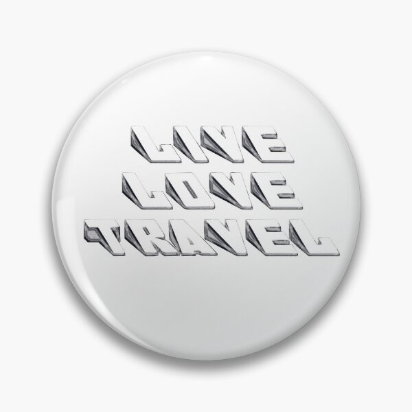 Item preview, Live Love Travel Minimal Quote Design designed and sold by reanacreations.