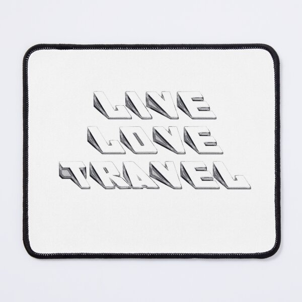 Item preview, Live Love Travel Minimal Quote Design designed and sold by reanacreations.