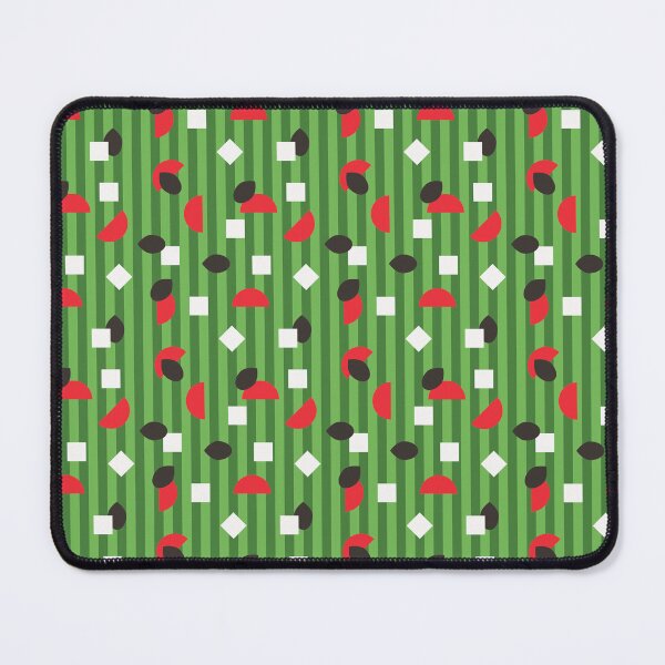 Item preview, Abstract Water Melon and Cheese Green Stripes designed and sold by Qousqoza7.