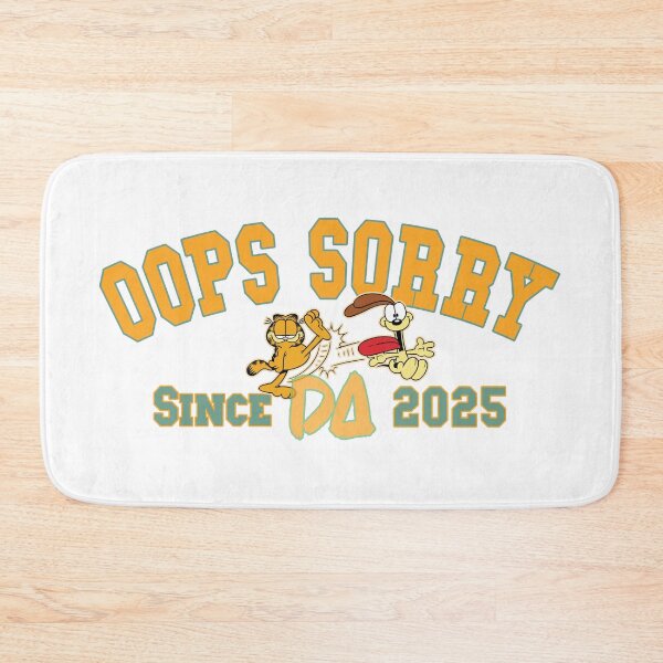 Item preview, Vintage Varsity Oops Sorry Since 2025 Retro Cartoon Cat Dog Streetwear Graphic designed and sold by DesignArtist.ia.