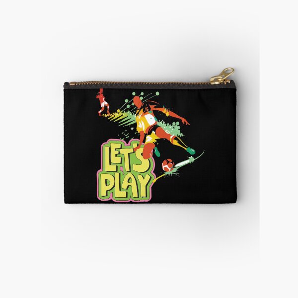 Item preview, Let's Play Soccer Shirt, Retro Neon Football Graphic Tee, Urban Streetwear Soccer Apparel, Vibrant Youth Sports Fan T-Shirt, Distressed Abstract Football Player Sweatshirt designed and sold by E20STUDIO.