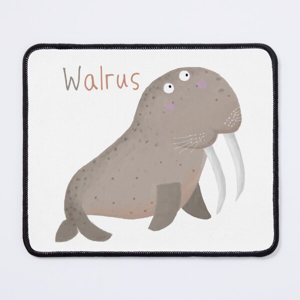 Item preview, W Is For Walrus Illustrated By Artist Carla Daly designed and sold by Carla Daly.