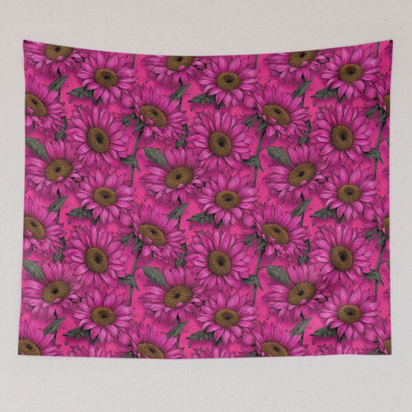 Item preview, Vibrant Sunflower Print - Tropical Flower Pattern - Best Friend Gifts designed and sold by RoyalStarsPatts.