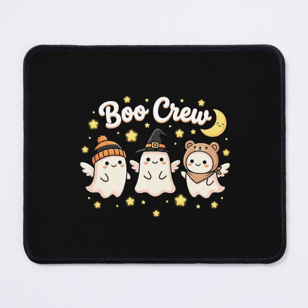 Item preview, Cute Ghosts Boo Crew Kawaii Halloween Friends And Moon designed and sold by longngusuc.