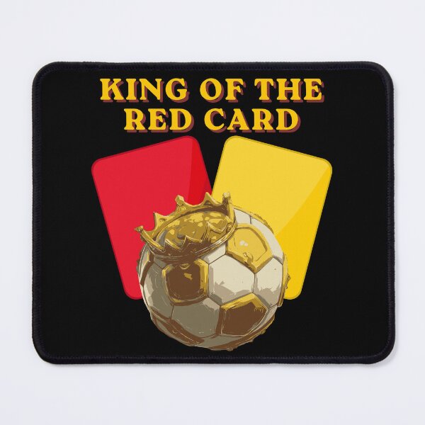 Item preview, King of the Red Card Soccer Shirt, Funny Football Penalty Tee, Soccer Player Humor Gift, Aggressive Defender T-Shirt, Red and Yellow Card Soccer Coach Sweatshirt designed and sold by E20STUDIO.