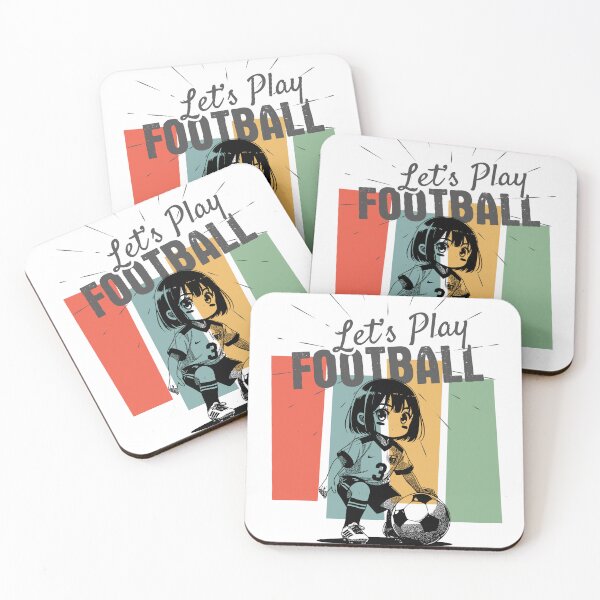 Item preview, Anime Soccer Girl Shirt, Let's Play Football Vintage Tee, Cute Manga Football Aesthetic, Kawaii Sports Fan T-Shirt, Retro Stripe Soccer Jersey Style Graphic designed and sold by E20STUDIO.