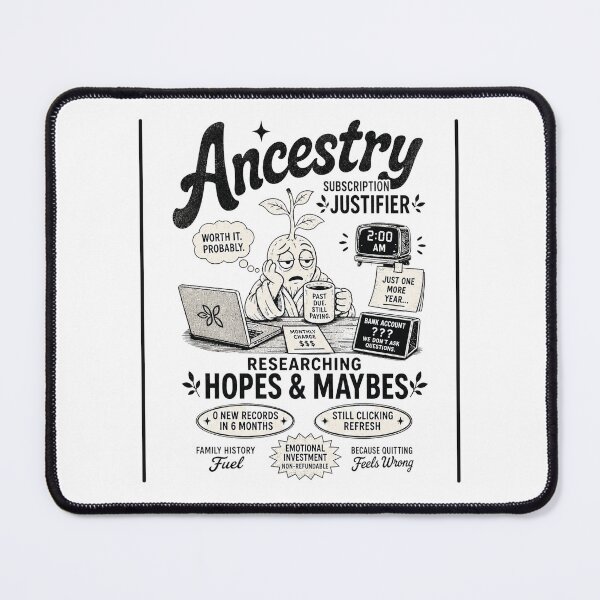 Item preview, Ancestry subscription justifier designed and sold by Peerless-Prime.