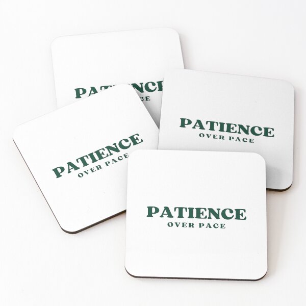 Item preview, Patience over Pace (Running) designed and sold by RunningWhiskers.