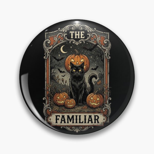 Item preview, Black Cat Witch Familiar Halloween Gothic Spooky Night designed and sold by longngusuc.