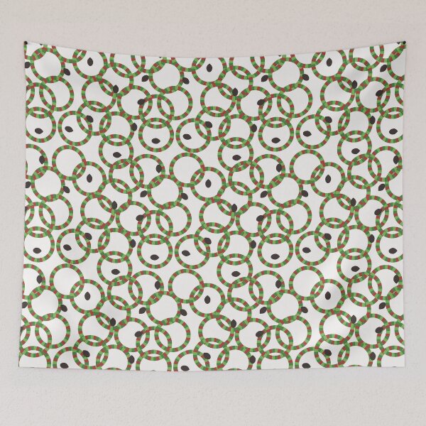 Item preview, Abstract Water Melon and Cheese Loops designed and sold by Qousqoza7.