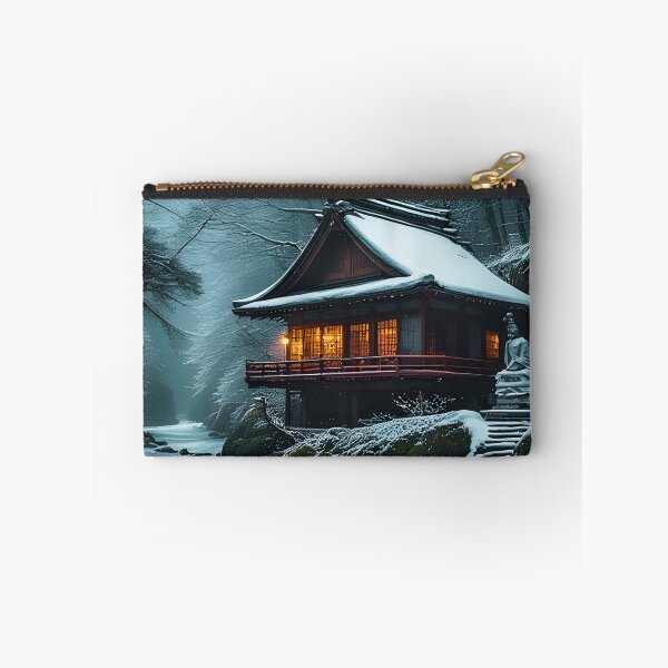 Item preview, Shizuka na Fuyu: Silent Temple by the Winter River designed and sold by ZenGrooves.