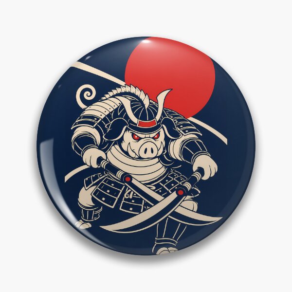 Item preview, Samurai Boar designed and sold by KungPowUnicorn.