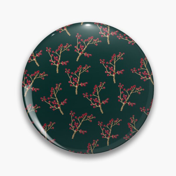 Item preview, Elegant Red Berry Botanical Pattern | color 7 designed and sold by Asmaa Abdul-Azim.