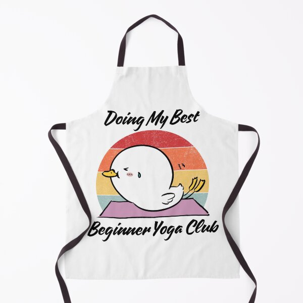 Item preview, Doing My Best Beginner Yoga Club designed and sold by E20STUDIO.