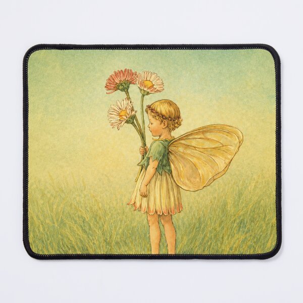 Item preview, Fairy Illustration Art Nouveau Child Fairy for Vintage Art Lovers designed and sold by RickE.