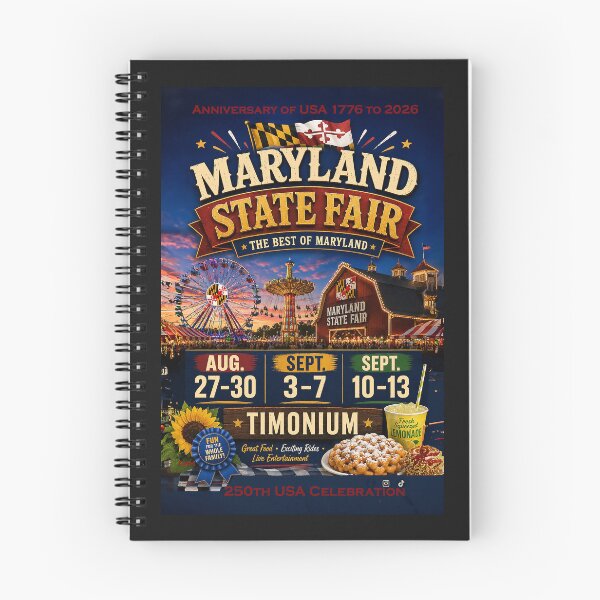 Item preview, MARYLAND STATE FAIR - Celebrating the 250th USA Anniversary 1776 to 2026  designed and sold by DBM Photo Art 1.