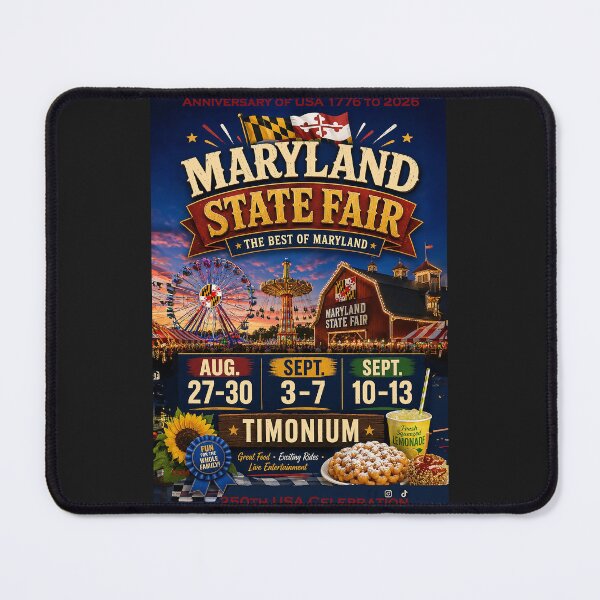 Item preview, MARYLAND STATE FAIR - Celebrating the 250th USA Anniversary 1776 to 2026  designed and sold by DBM Photo Art 1.