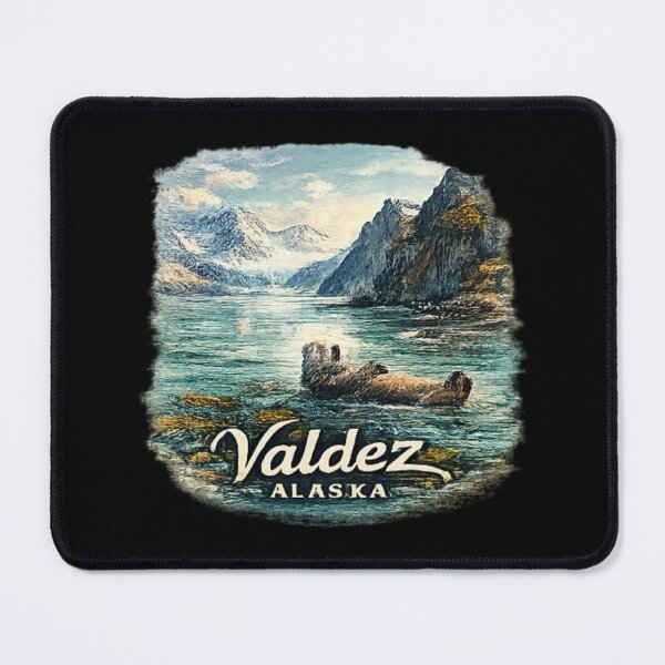 Item preview, Valdez Alaska and tourism designed and sold by DamioPolArt.