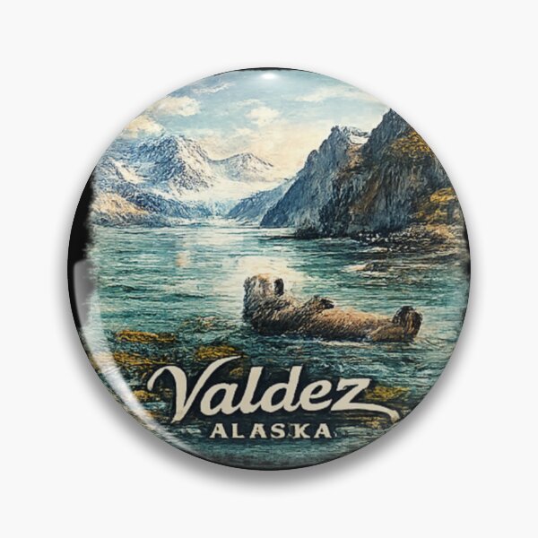 Item preview, Valdez Alaska and tourism designed and sold by DamioPolArt.