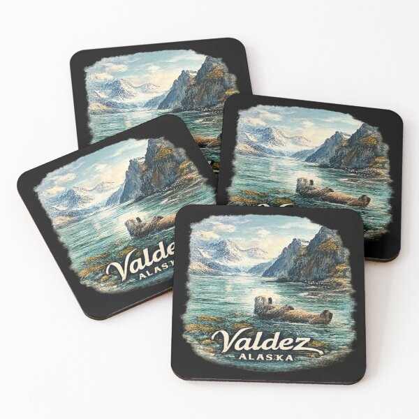 Item preview, Valdez Alaska and tourism designed and sold by DamioPolArt.