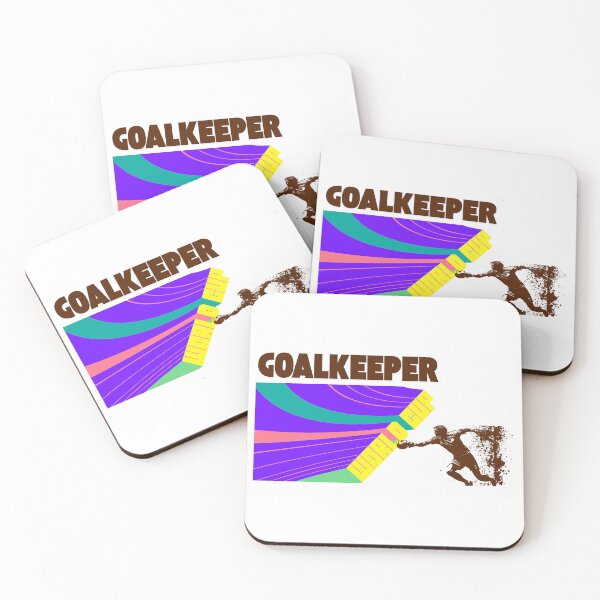 Item preview, World Cup Goalkeeper Abstract Soccer Action Art designed and sold by E20STUDIO.