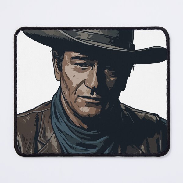 Item preview, John Wayne Cowboy Portrait designed and sold by tigrootiger.