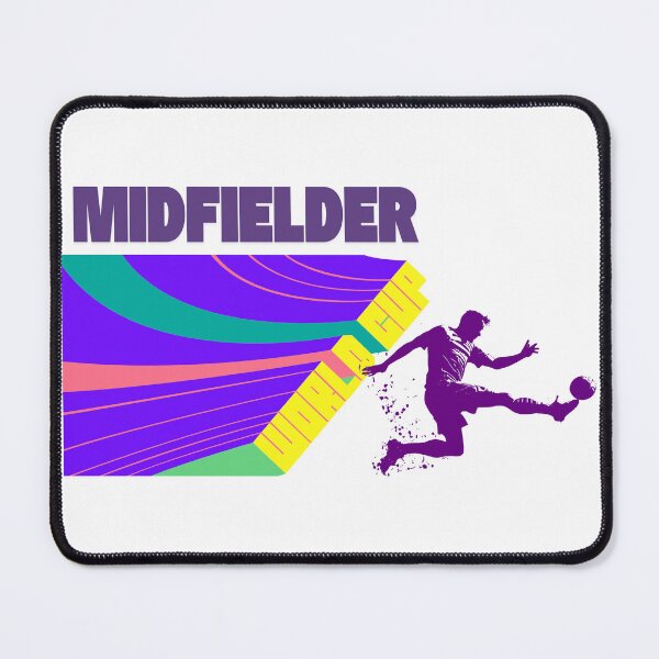 Item preview, World Cup Midfielder Abstract Soccer Action Art designed and sold by E20STUDIO.