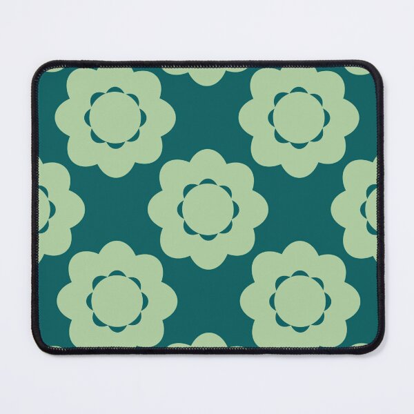 Item preview, Bold Vintage Flower Design in green designed and sold by StefanStudioArt.