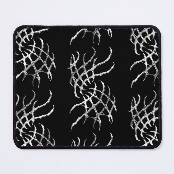 Item preview, Web Sigil Fragment – Dark Organic Abstract (chrome) designed and sold by JFOdesign.
