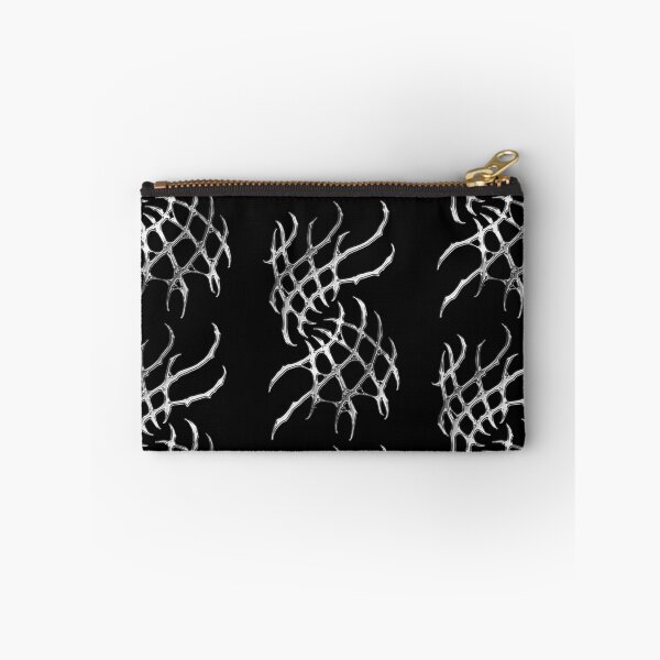 Item preview, Web Sigil Fragment – Dark Organic Abstract (chrome) designed and sold by JFOdesign.