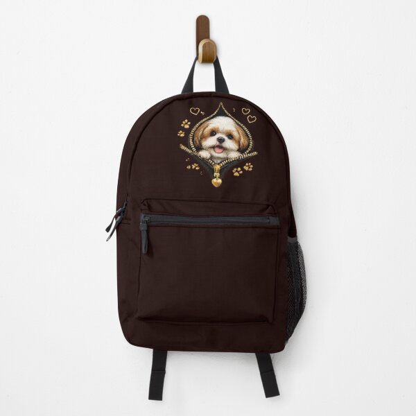 Item preview, Cute Puppy Heart Zipper Design | Dog Lover Graphic designed and sold by PoojaArtLab.