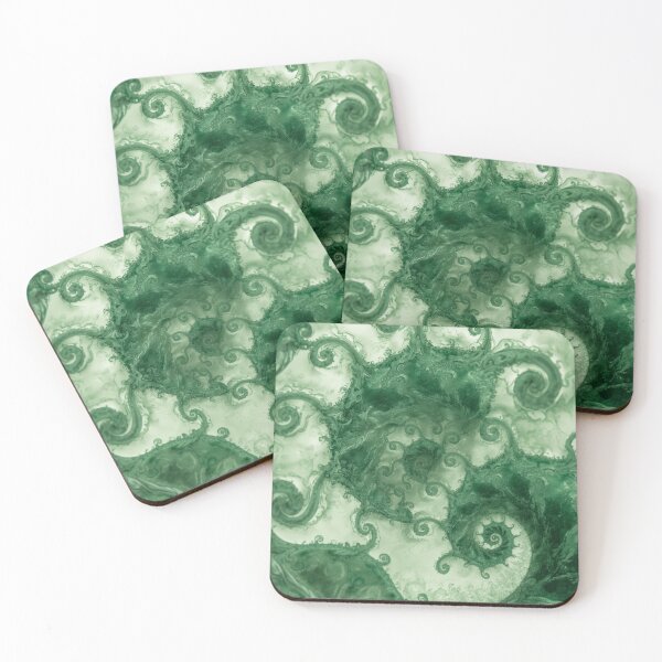 Item preview, Jade Fractals. designed and sold by SincerelyNick.
