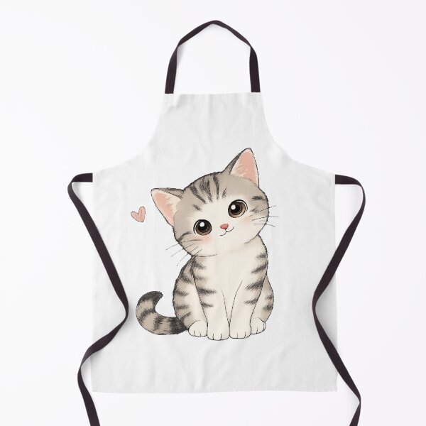 Item preview, Cute Grey Tabby Kitten Kawaii Cat Lover Gift designed and sold by slestore.
