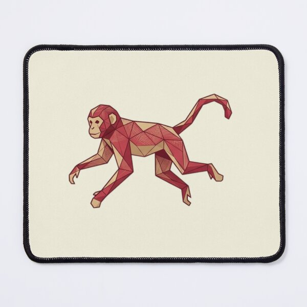 Item preview, Red Monkey in Action – Sports T-Shirt for Dynamic People designed and sold by bsbd-action.