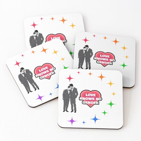 Item preview, Love Knows No Gender Rainbow Couple Pride Graphic designed and sold by E20STUDIO.