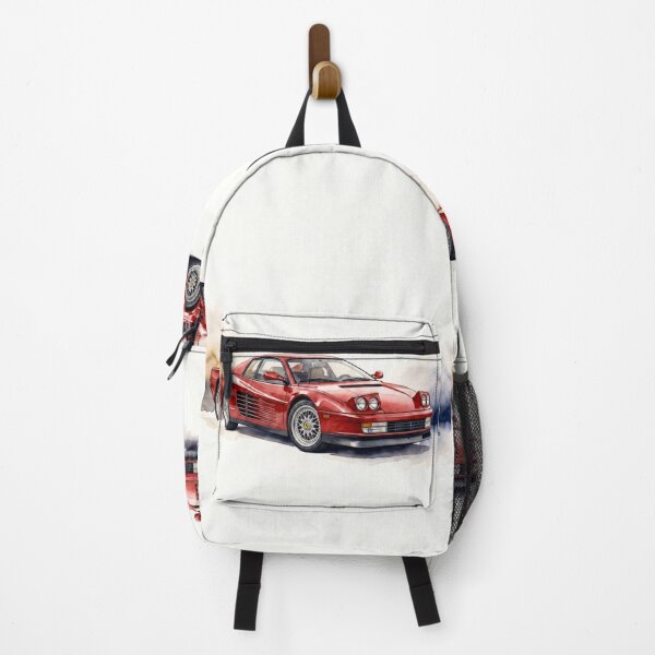 Item preview, Retro Mid Engine Italian Sports Car Watercolor Poster Art designed and sold by RevUpDesign.