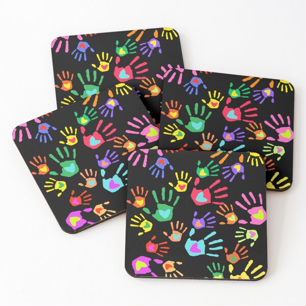 Item preview, Colorful Handprint Heart Shirt Diversity Kindness Inclusion Pride Gift designed and sold by E20STUDIO.