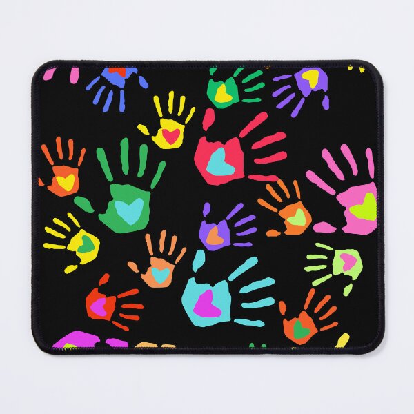 Item preview, Colorful Handprint Heart Shirt Diversity Kindness Inclusion Pride Gift designed and sold by E20STUDIO.
