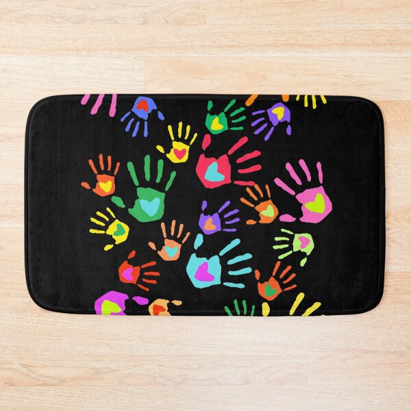 Item preview, Colorful Handprint Heart Shirt Diversity Kindness Inclusion Pride Gift designed and sold by E20STUDIO.