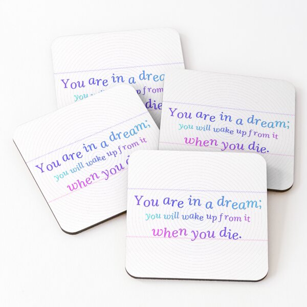 Item preview, You Are In A Dream Dark Quote designed and sold by idkal.