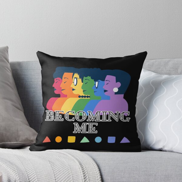 Item preview, Colorful Becoming Me Shirt Women Empowerment Feminist LGBTQ Pride Gift designed and sold by E20STUDIO.