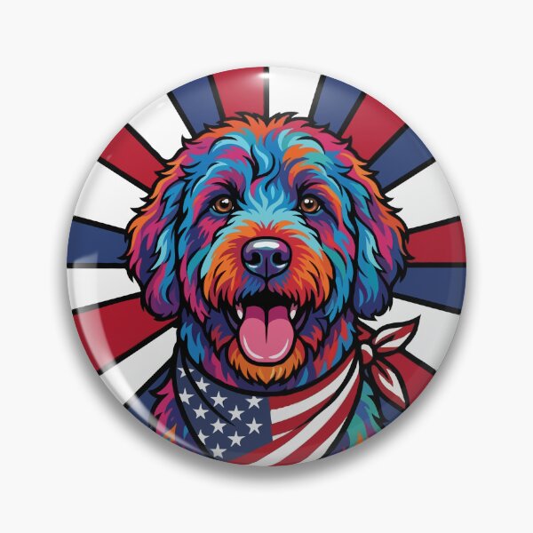 Item preview, Portuguese Water Dog 4th of July Dog – Patriotic USA Puppy Gift designed and sold by The Real Life Symphony.