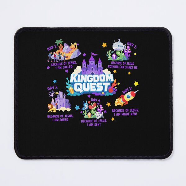 Item preview, Kingdom Quest Christian Kids Faith Adventure Jesus Saves designed and sold by LokivirArt.