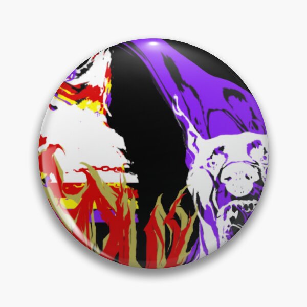 Item preview, Soul Eater Abstract Neon Creature designed and sold by ArgusArtcraft.