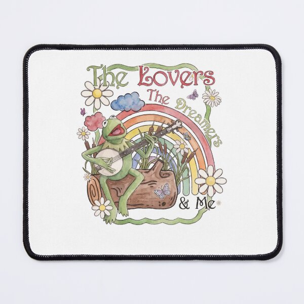 Item preview, The Lovers The Dreamers And Me Muppets Frog Cottagecore Rainbow Nature designed and sold by LokivirArt.