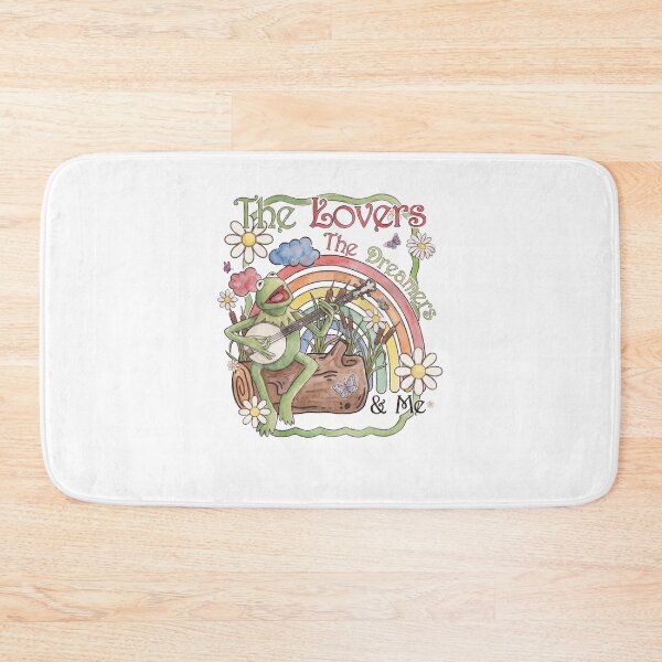 Item preview, The Lovers The Dreamers And Me Muppets Frog Cottagecore Rainbow Nature designed and sold by LokivirArt.